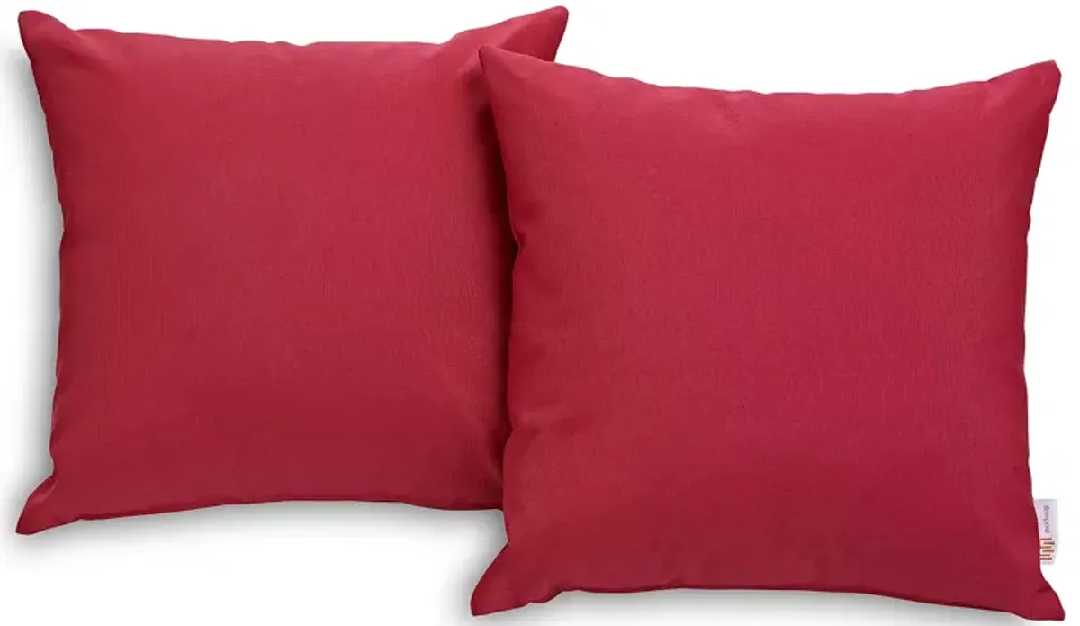 Modway Convene Two-Piece Outdoor Patio Pillow Set 