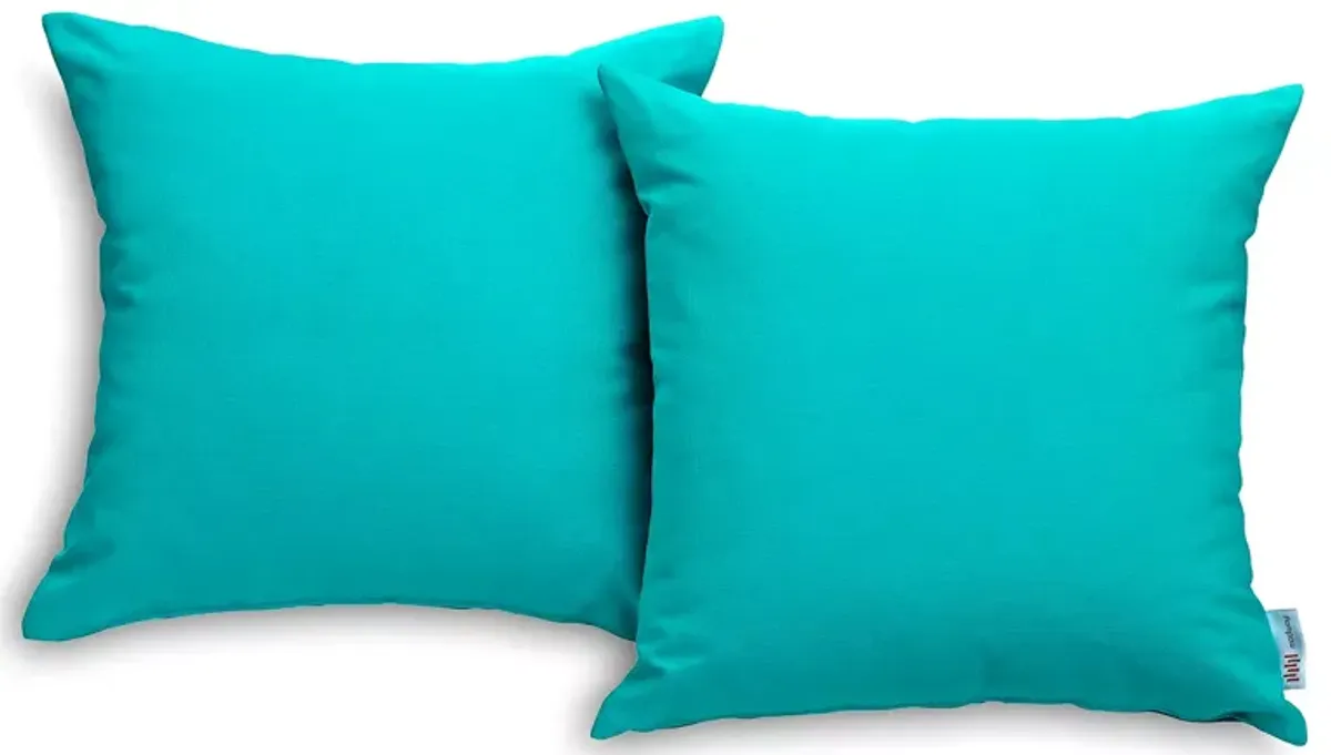 Modway Convene Two-Piece Outdoor Patio Pillow Set 