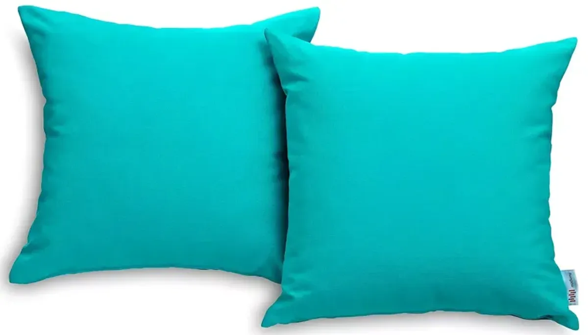 Modway Convene Two-Piece Outdoor Patio Pillow Set 