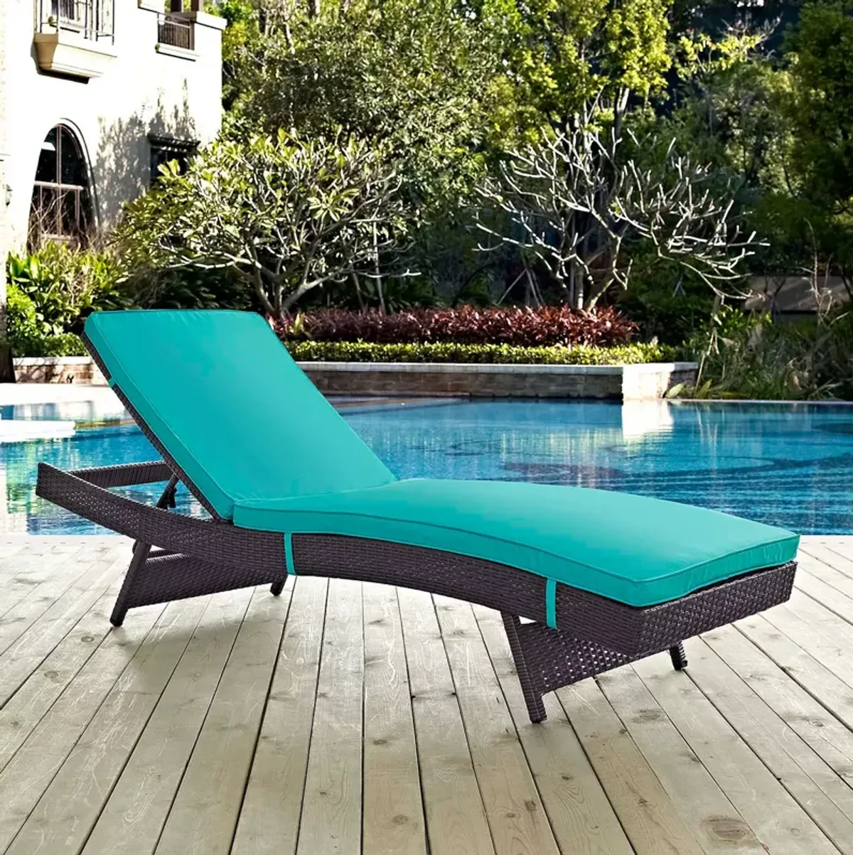 Modway Convene Outdoor Patio Chaise 