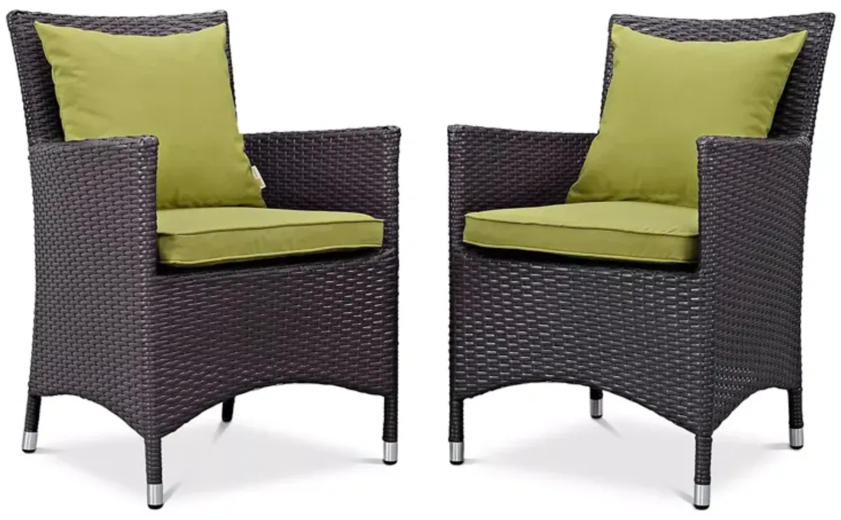 Modway Convene 2-Piece Outdoor Patio Dining Set