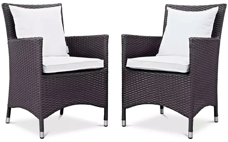 Modway Convene 2-Piece Outdoor Patio Dining Set