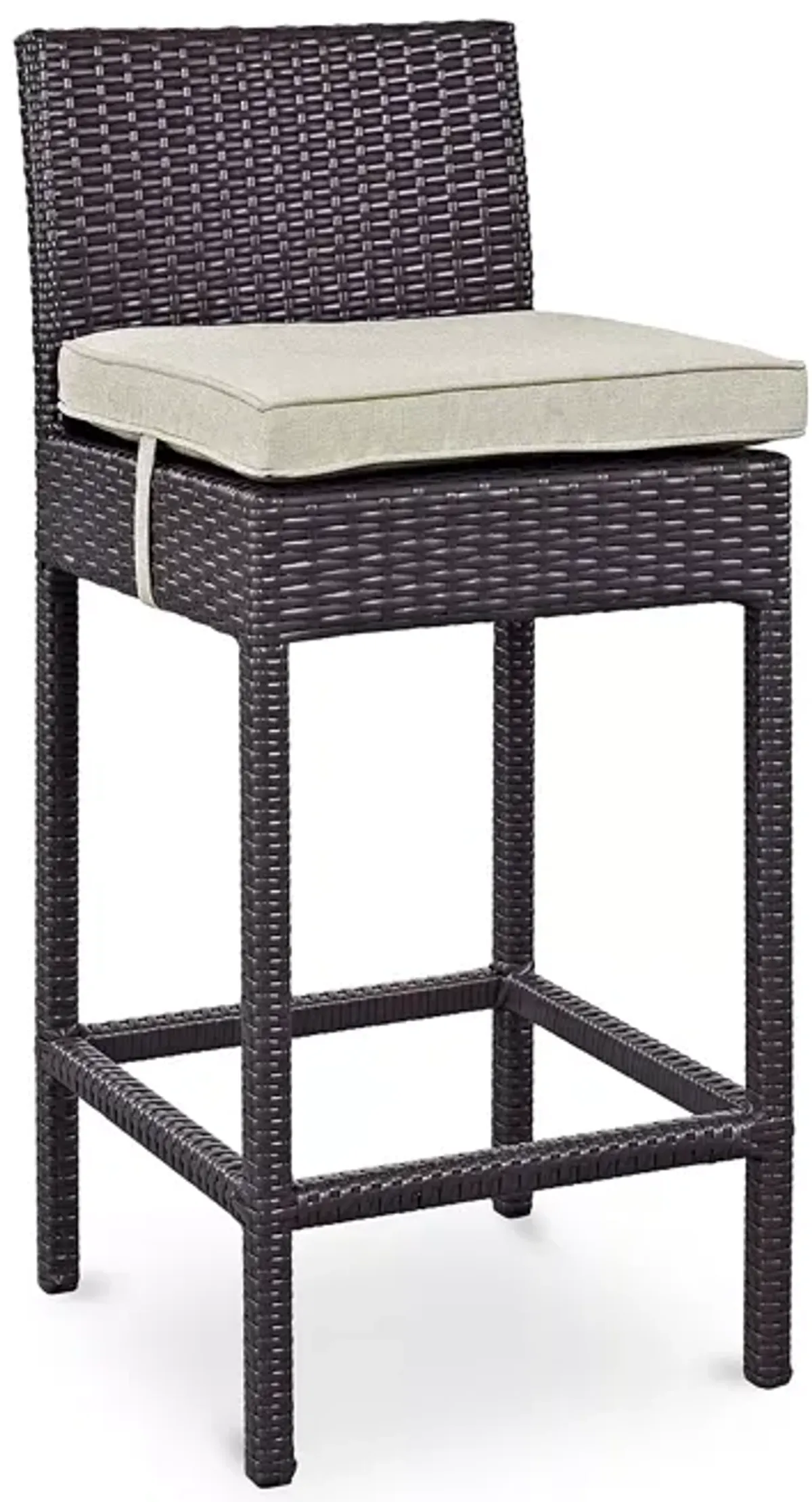 Modway Lift Outdoor Patio Rattan Bar Stools, Set of 2