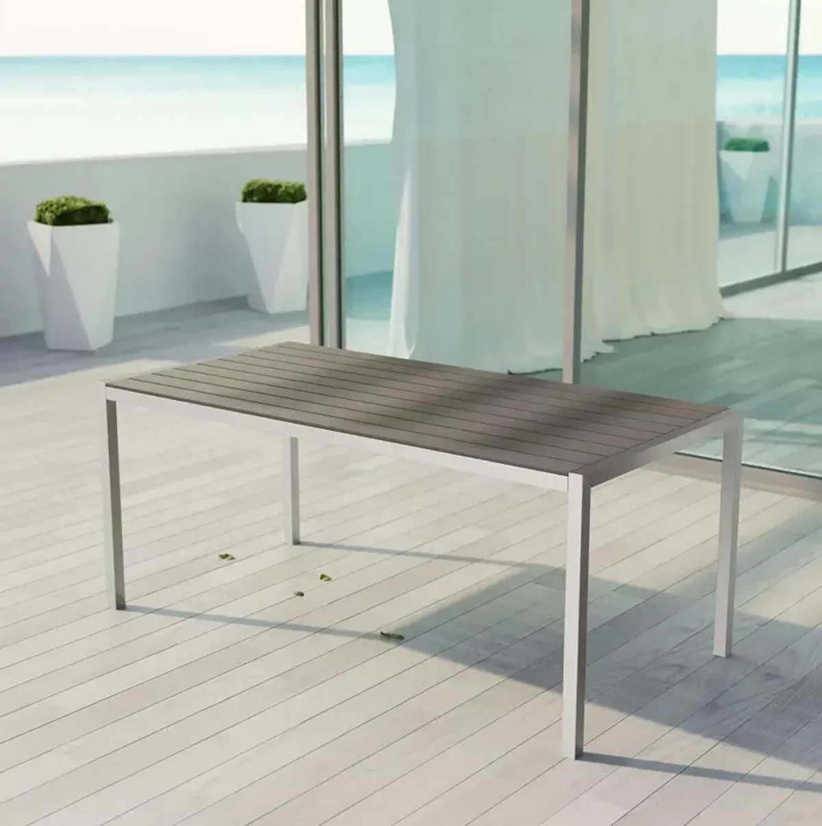 Modway Shore Outdoor Patio Dining Table