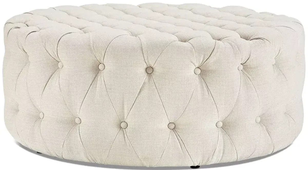 Modway Amour Upholstered Fabric Ottoman