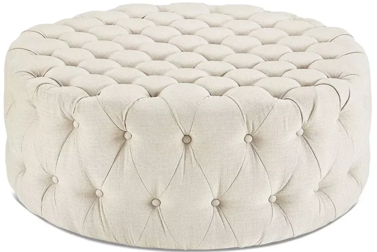 Modway Amour Upholstered Fabric Ottoman