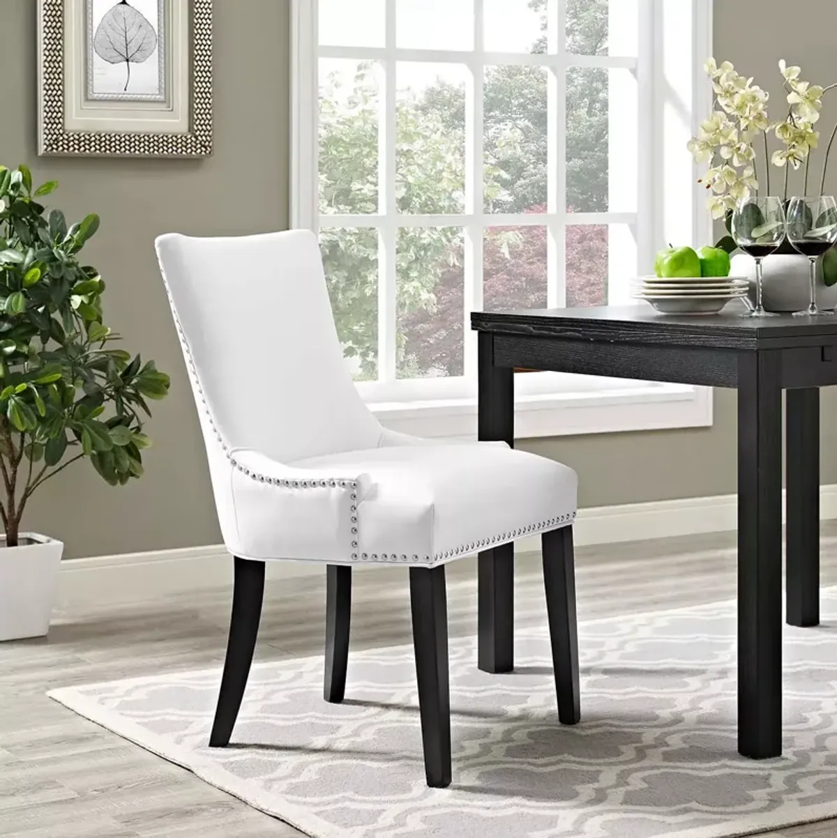 Modway Marquis Faux Leather Dining Chair