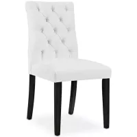 Modway Duchess Button Tufted Faux Leather Dining Chair