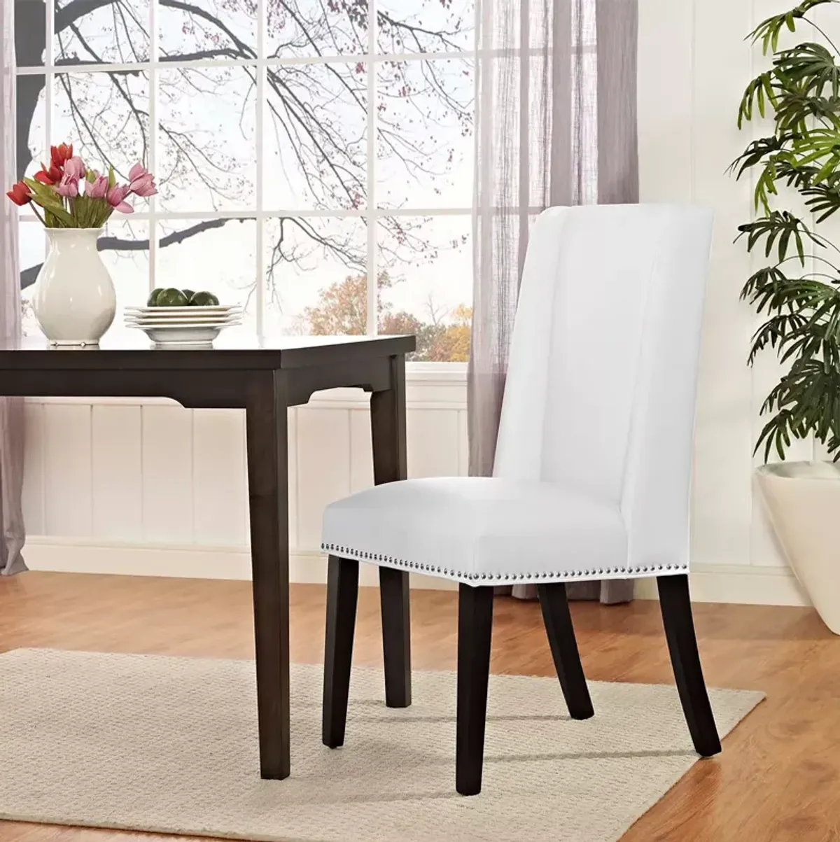 Modway Baron Faux Leather Dining Chair