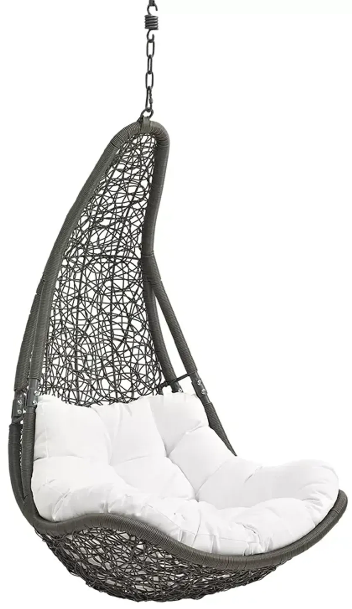 Modway Abate Outdoor Patio Swing Chair with Stand