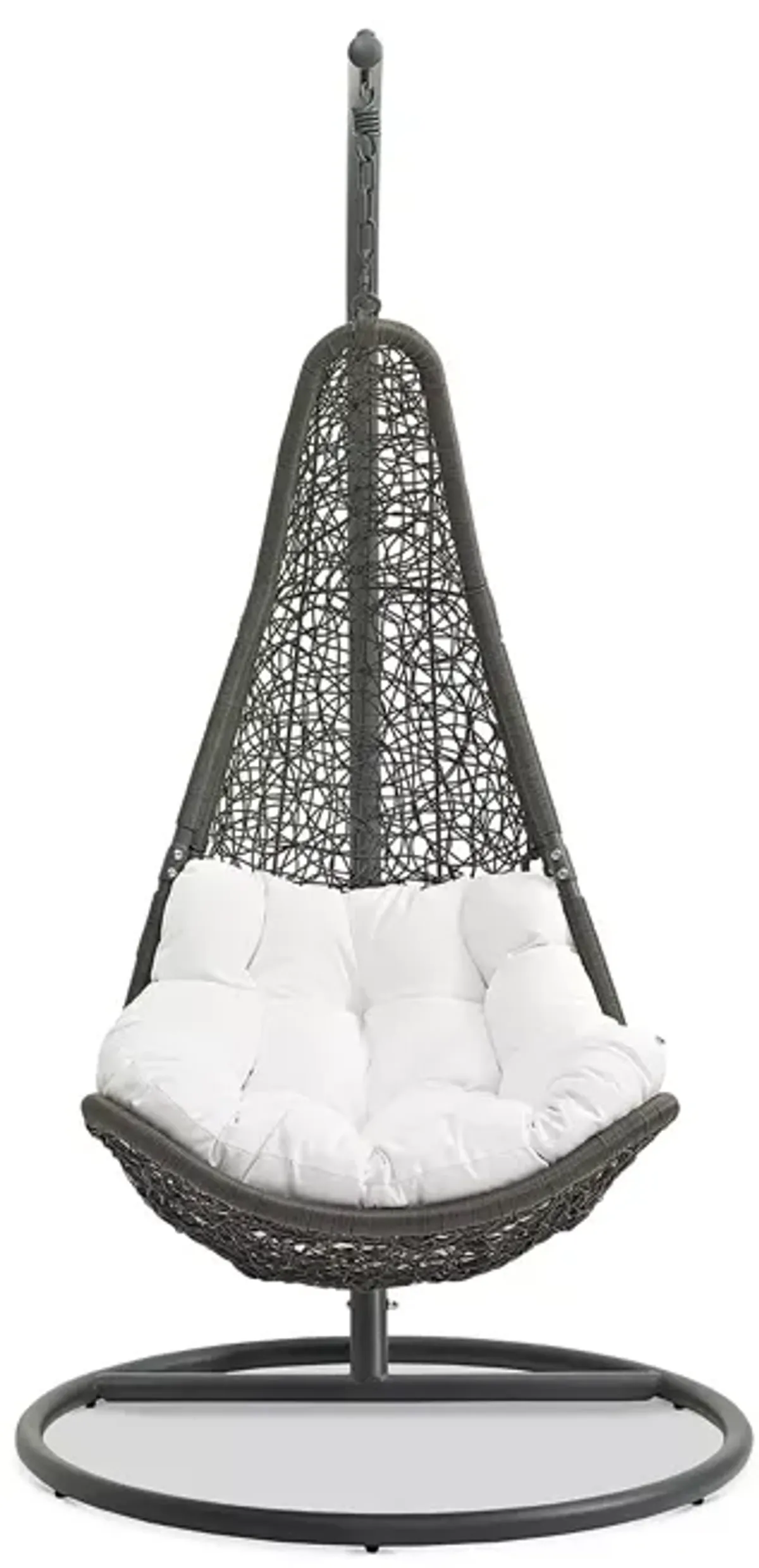 Modway Abate Outdoor Patio Swing Chair with Stand