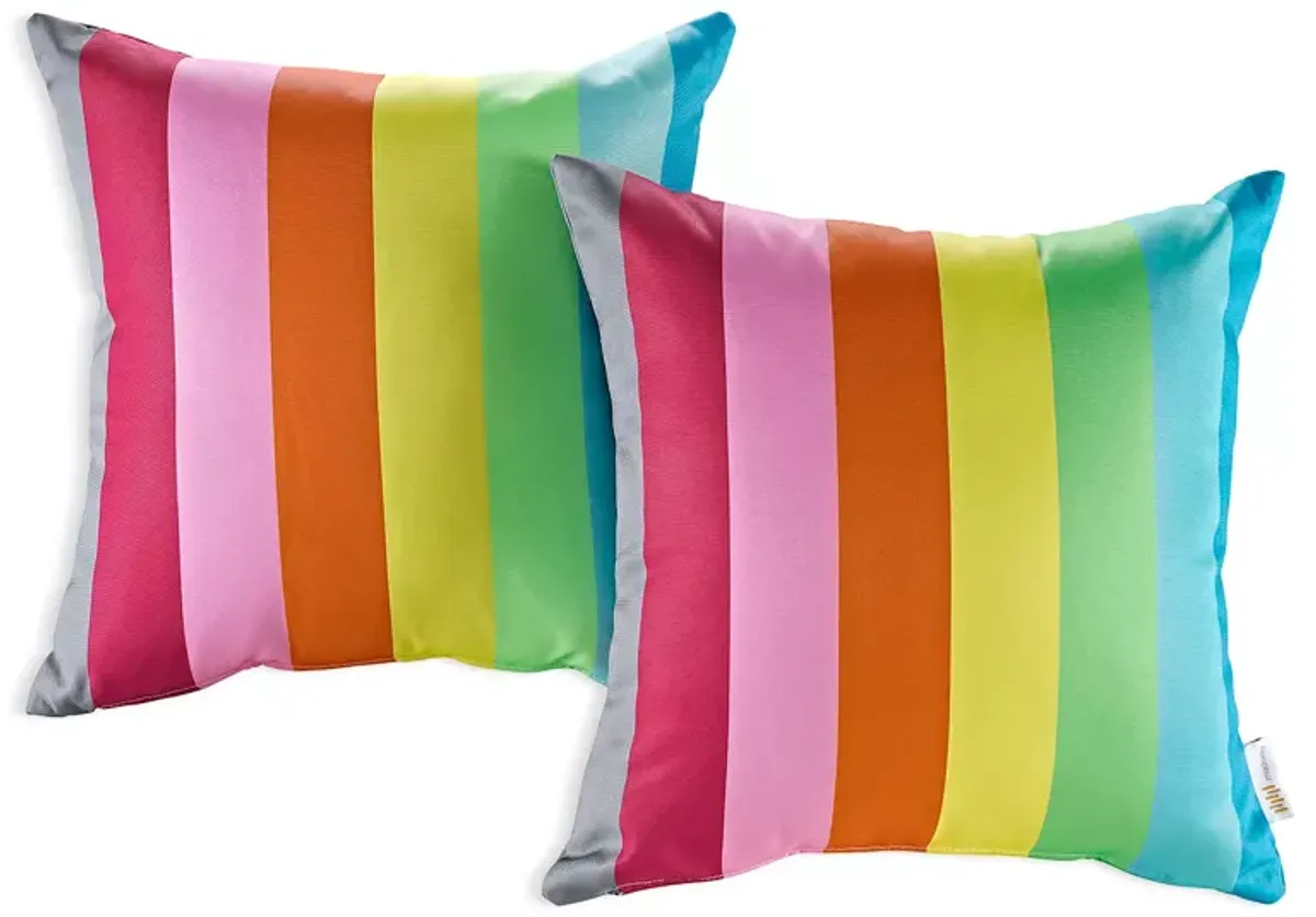 Modway Two-Piece Outdoor Patio Pillow Set