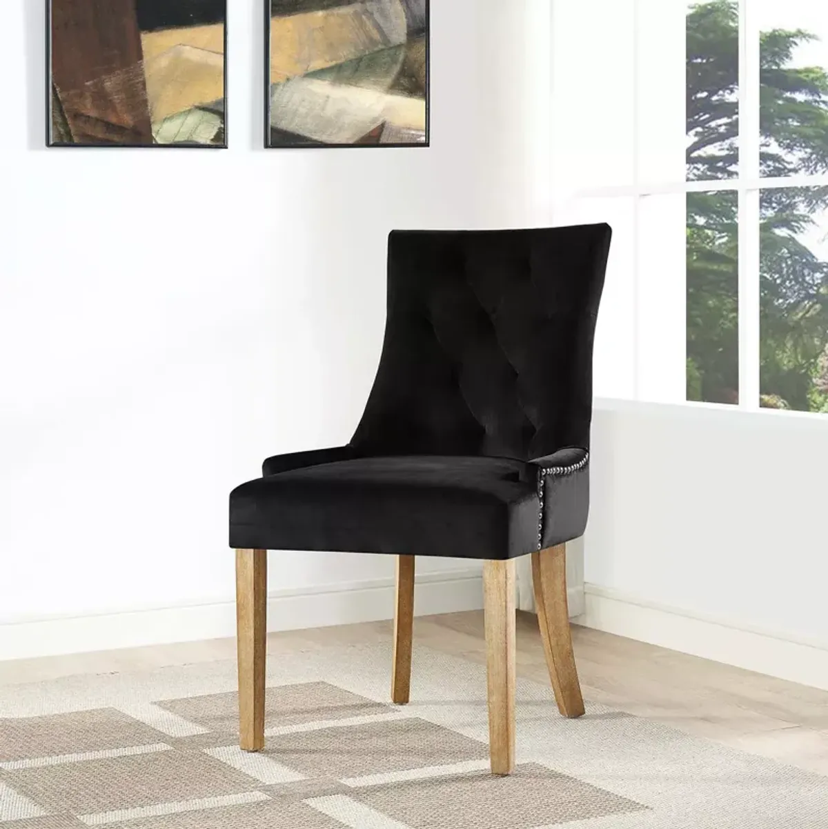 Modway Pose Velvet Dining Chair