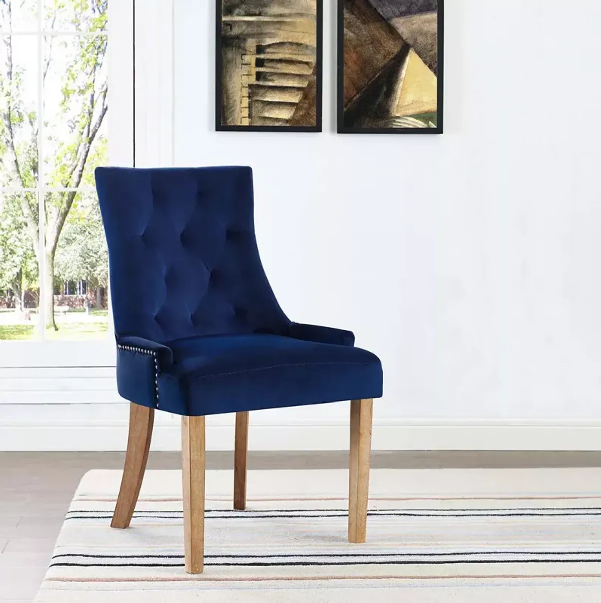 Modway Pose Velvet Dining Chair