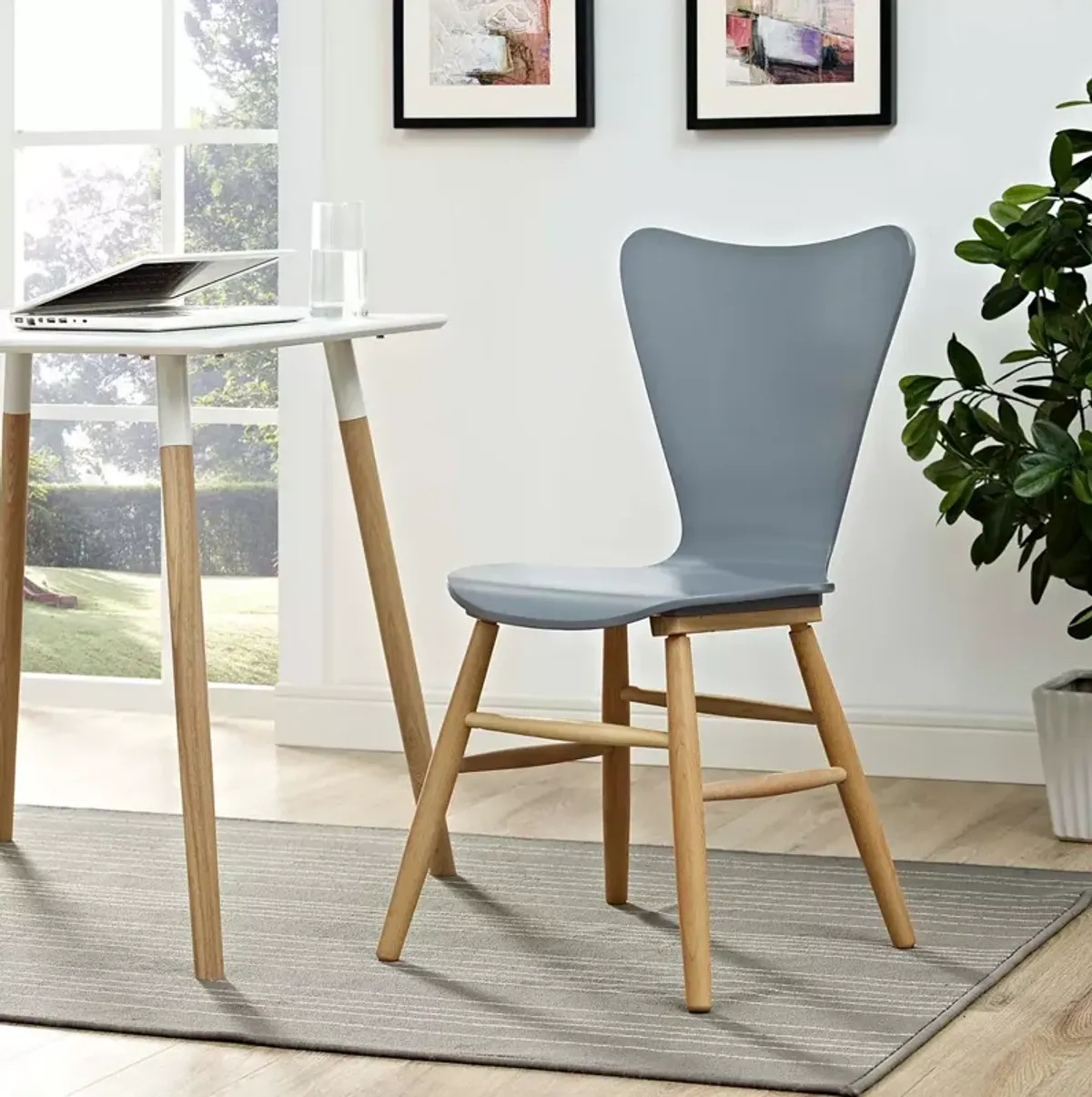 Modway Cascade Wood Dining Chair