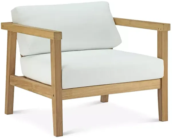 Modway Bayport Outdoor Patio Teak Armchair