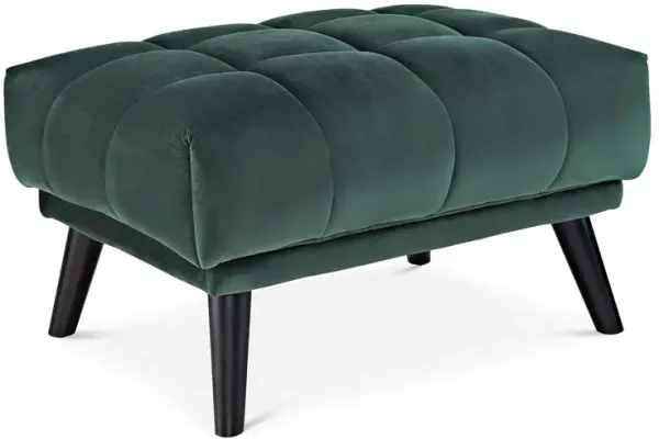 Bestow Velvet Ottoman