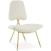 Modway Ponder Upholstered Velvet Lounge Chair