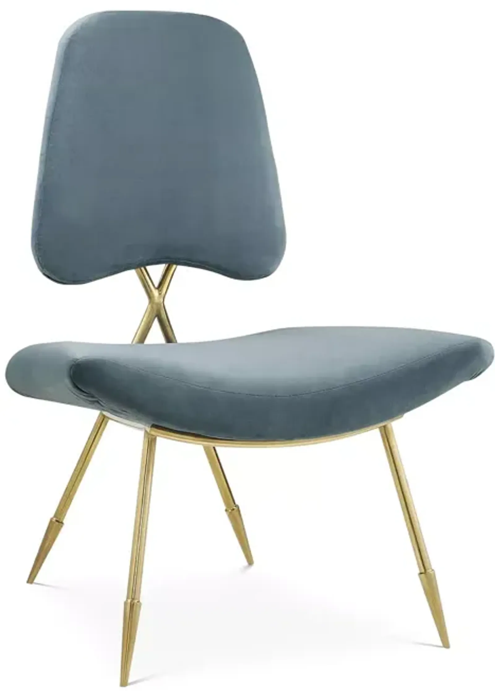 Modway Ponder Upholstered Velvet Lounge Chair