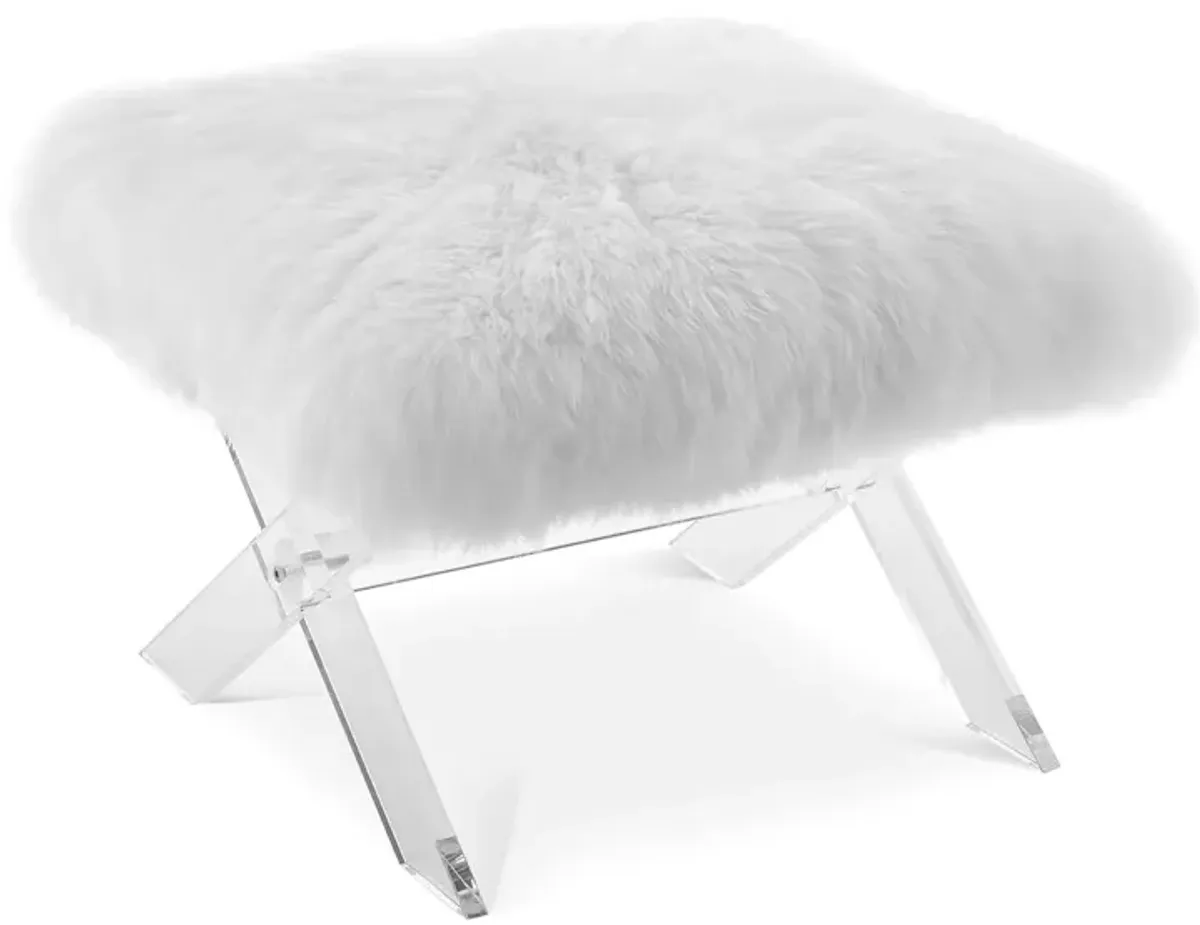 Modway Swift Sheepskin Bench