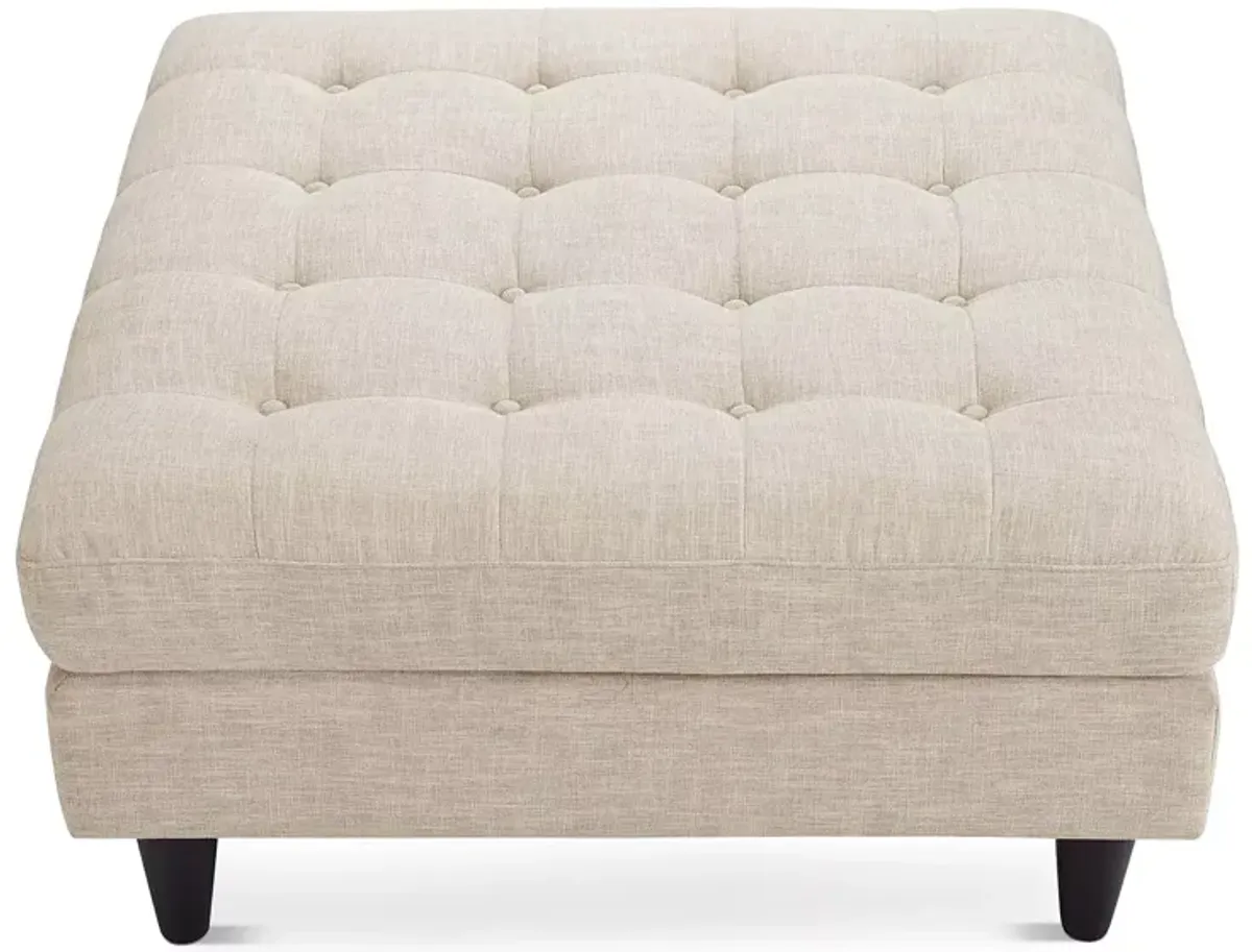 Modway Empress Upholstered Fabric Large Ottoman