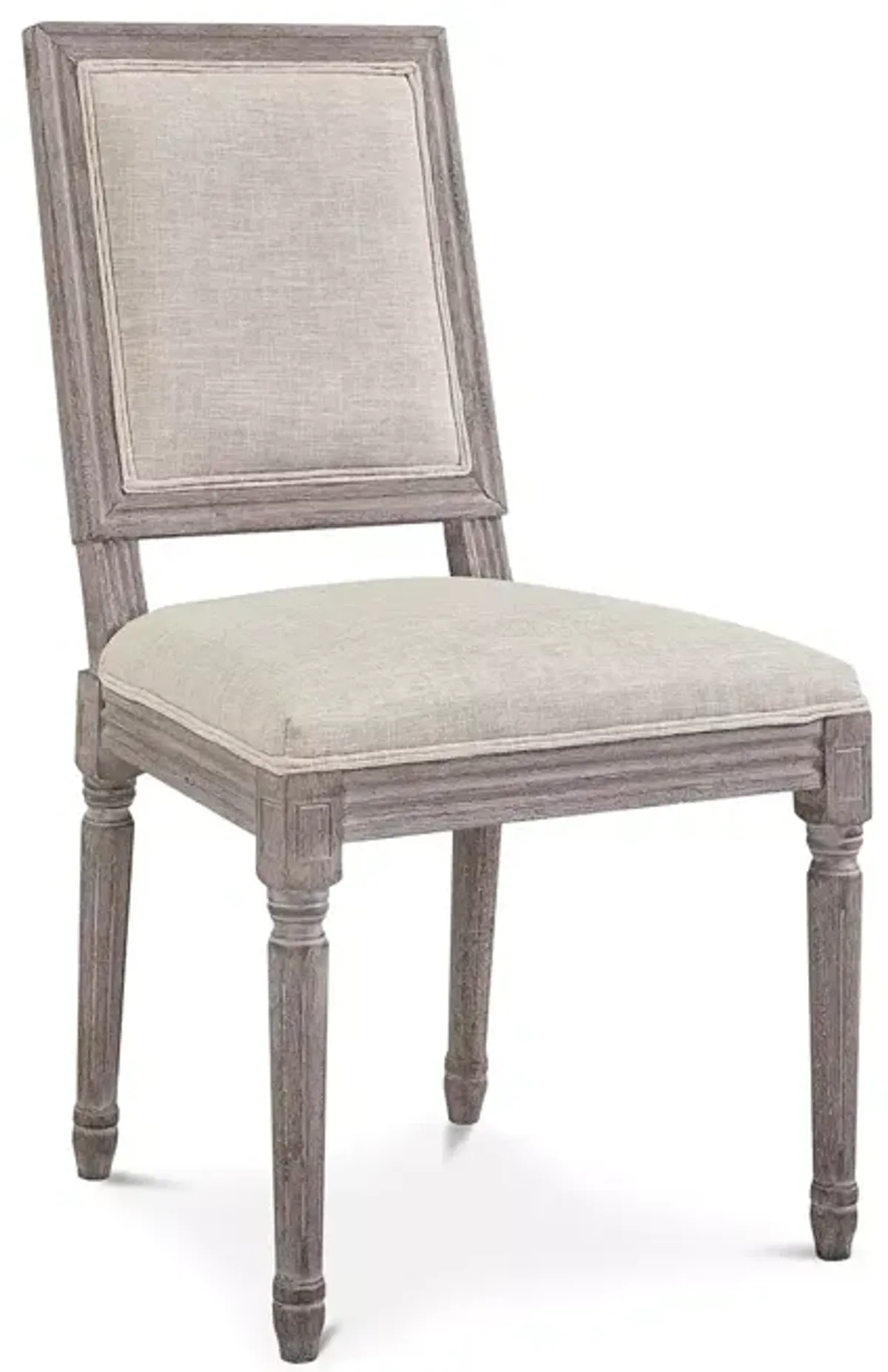 Modway Court Vintage French Upholstered Fabric Dining Side Chair