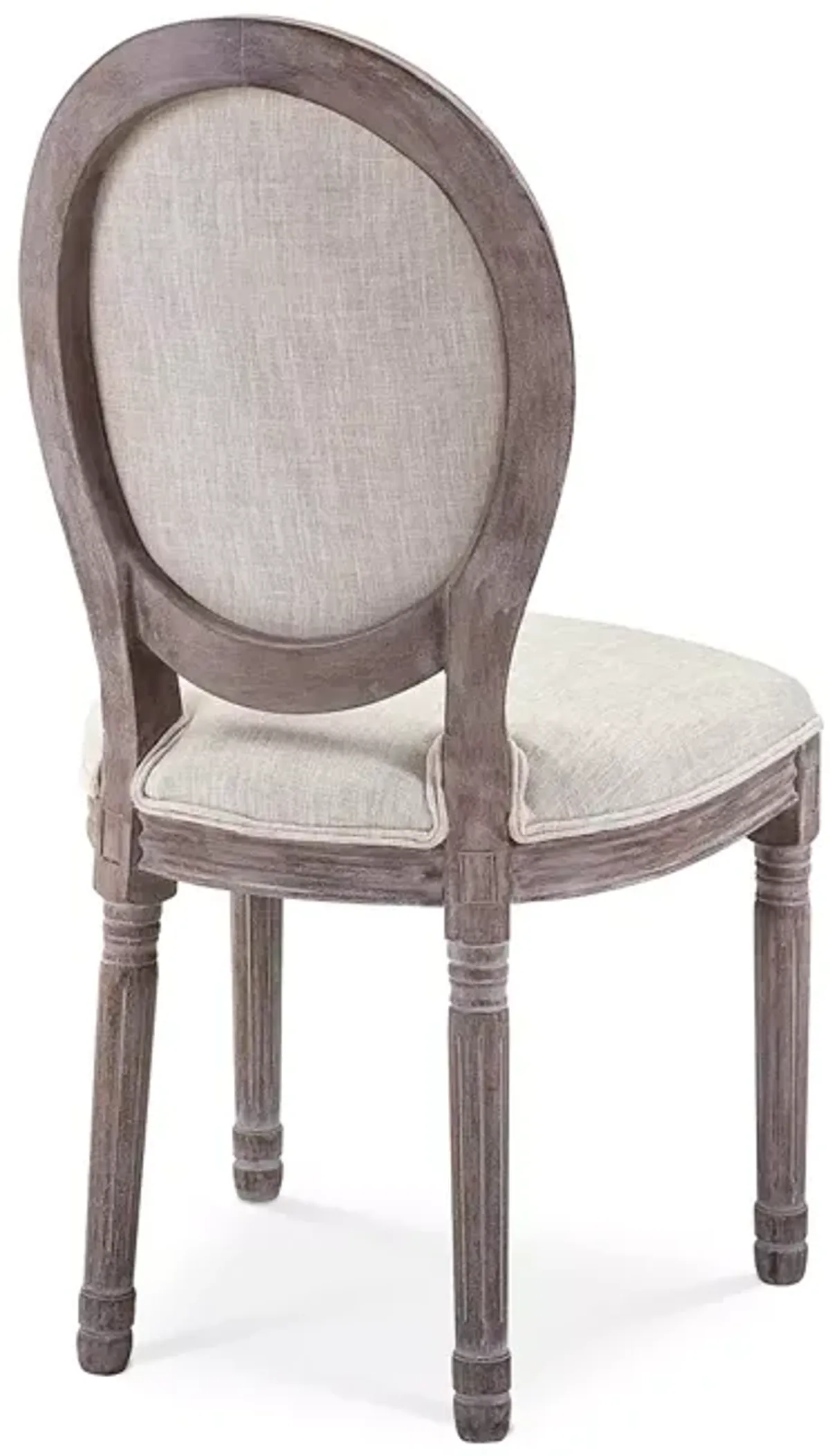 Modway Arise Vintage French Upholstered Fabric Dining Side Chair