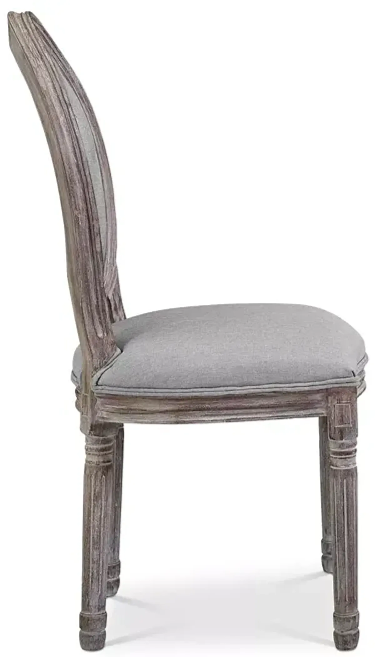 Modway Arise Vintage French Upholstered Fabric Dining Side Chair