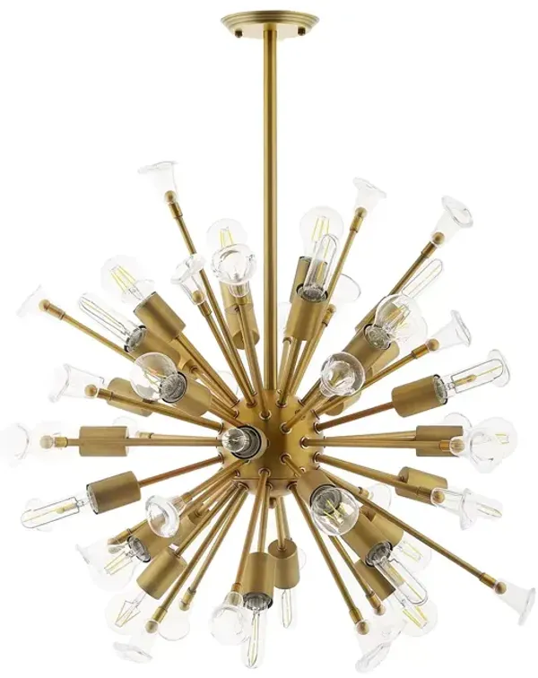 Modway Burst Ceiling Pendant 30-Light Chandelier