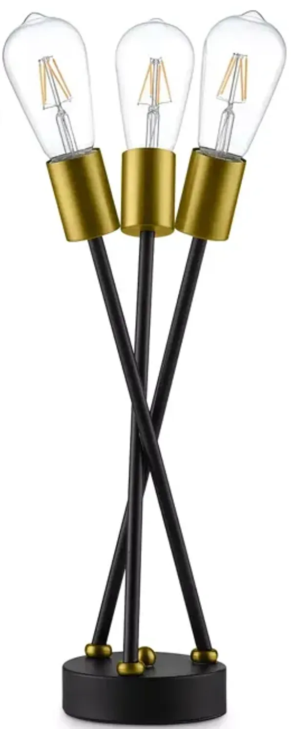 Modway Bedeck Brass Metal Table Lamp