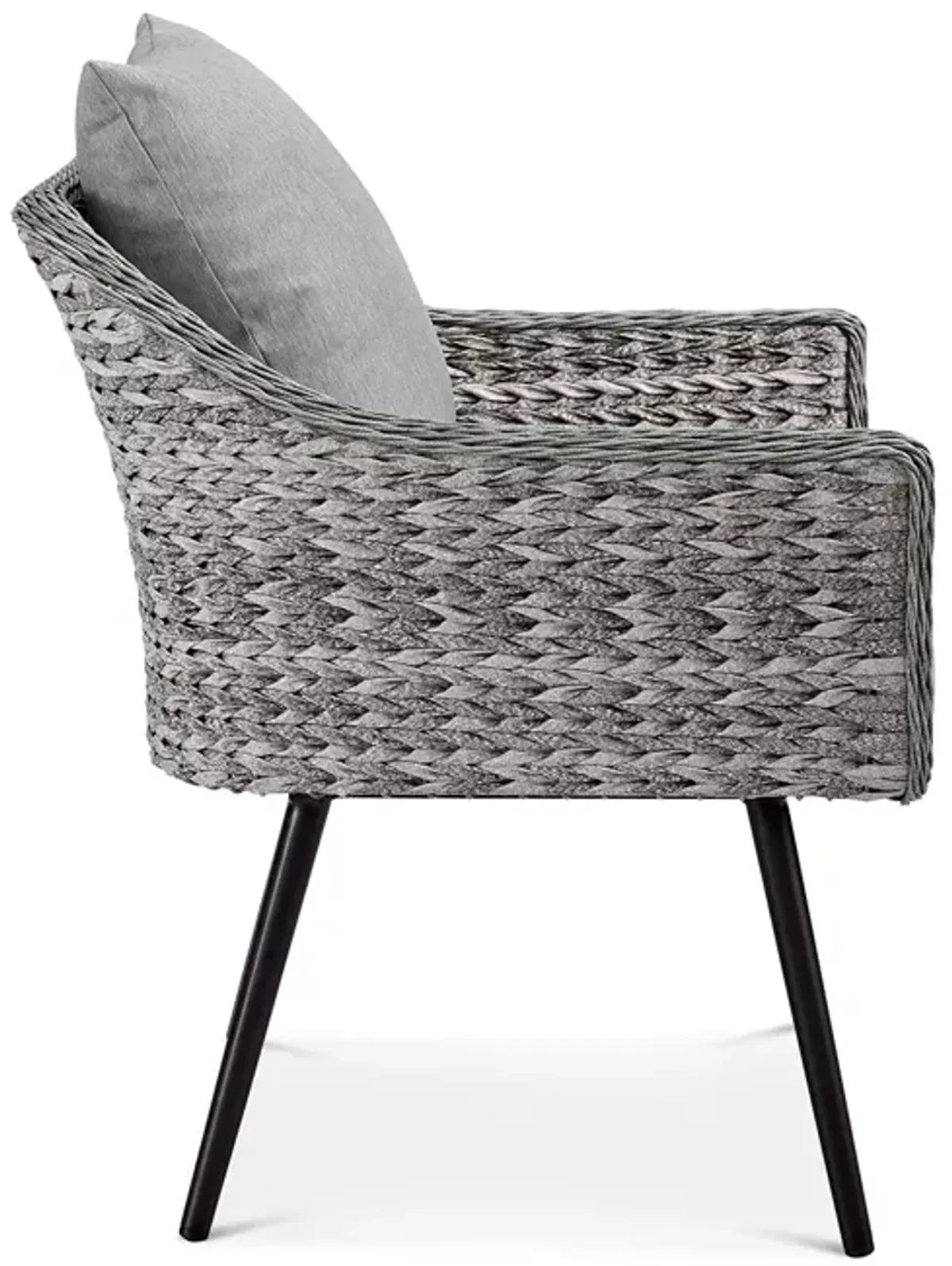 Modway Endeavor Outdoor Patio Wicker Rattan Armchair