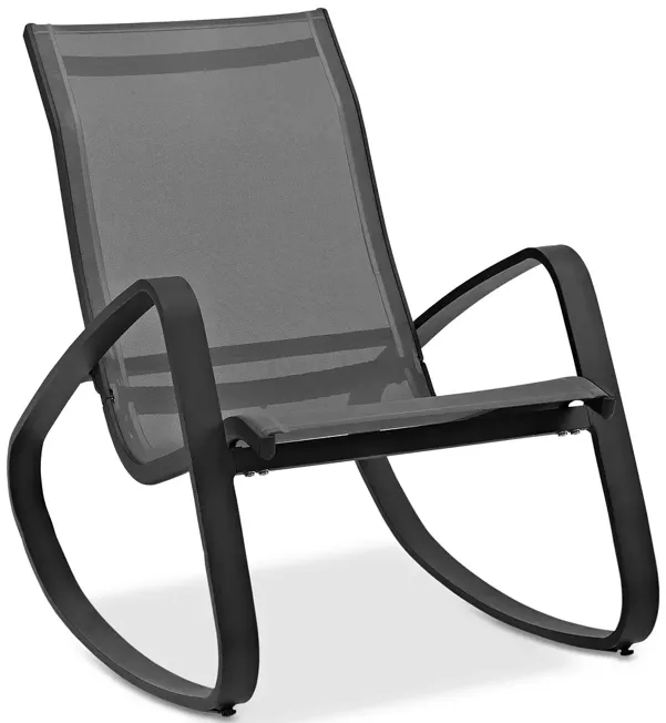 Modway Traveler Outdoor Patio Mesh Sling Rocker