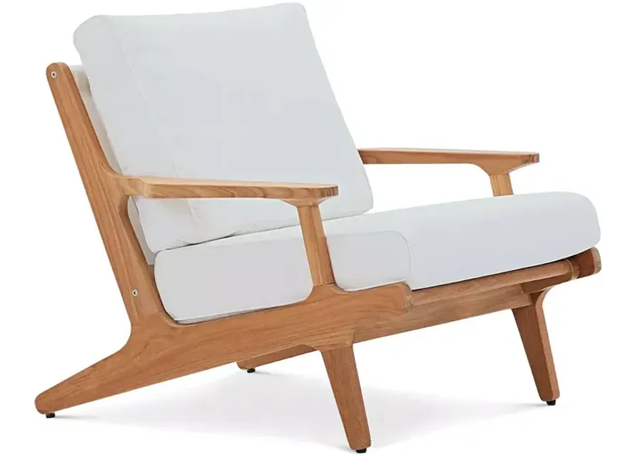 Modway Saratoga Outdoor Patio Teak Armchair