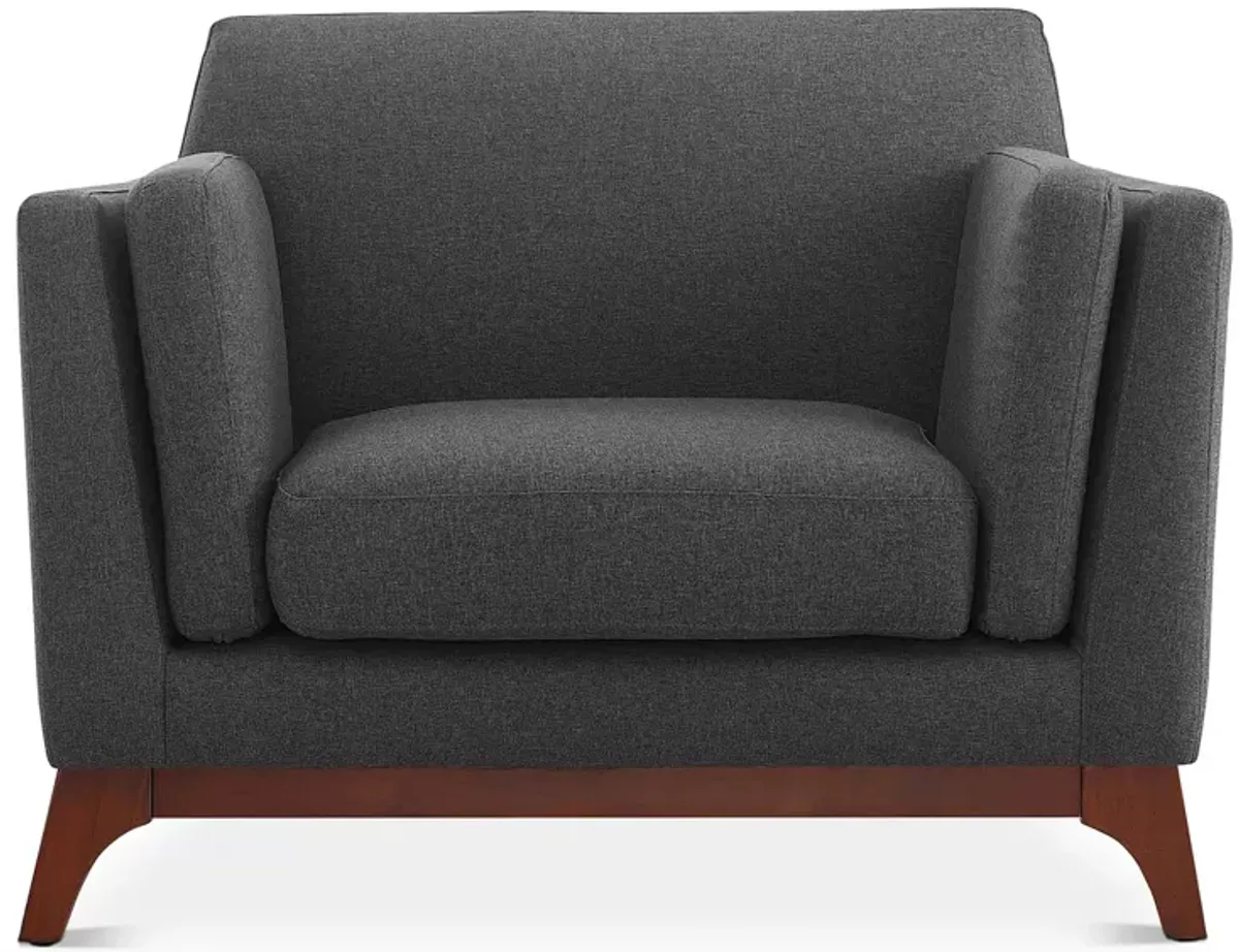 Modway Chance Upholstered Fabric Armchair