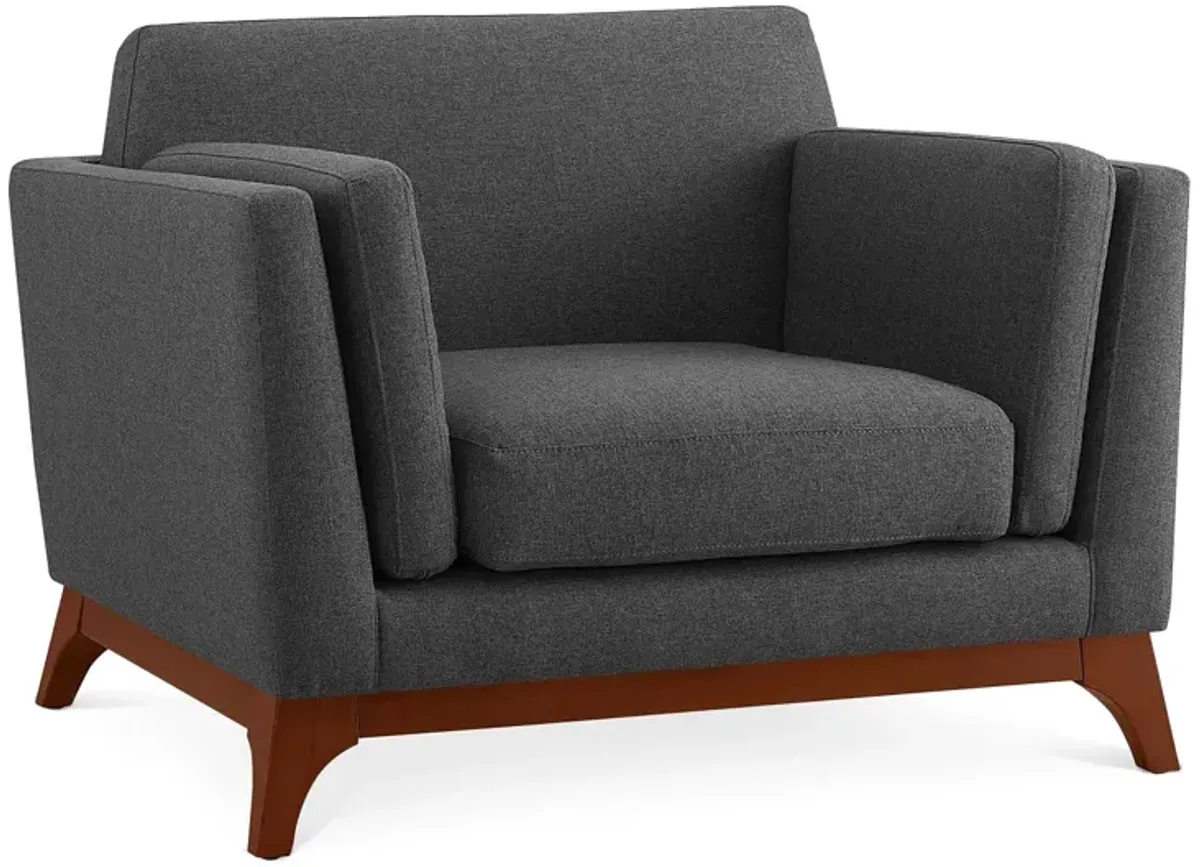 Modway Chance Upholstered Fabric Armchair