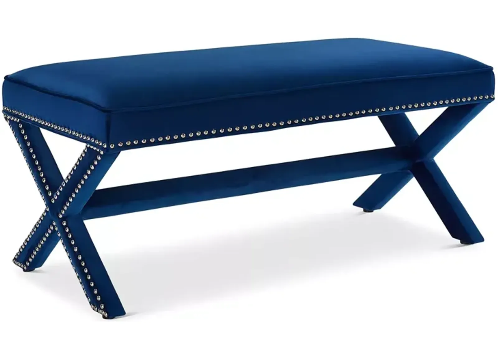 Modway Rivet Performance Velvet Bench