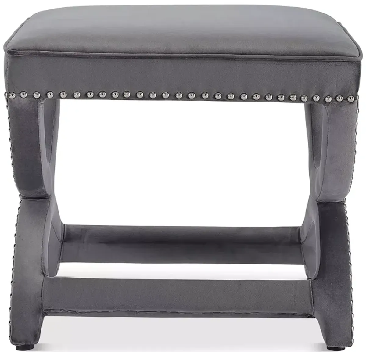 Modway Expound Upholstered Nailhead Trim Performance Velvet Ottoman