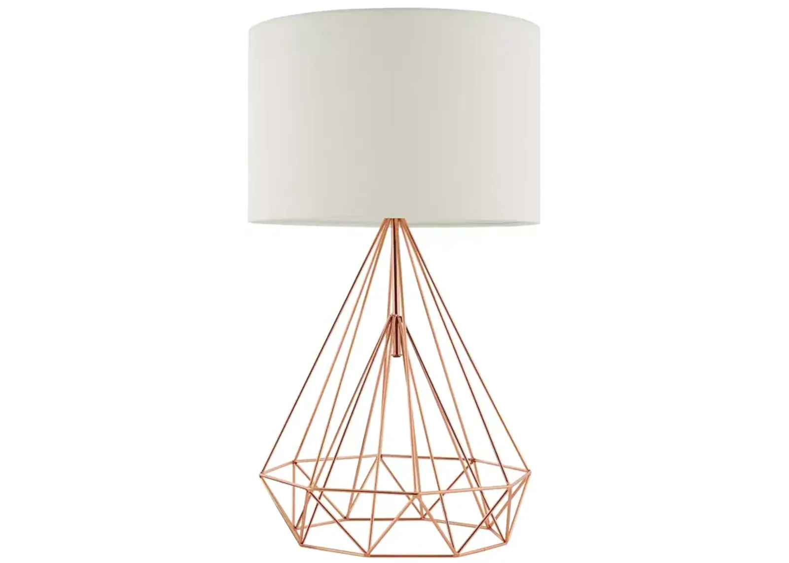 Modway Precious Rose Gold Table Lamp