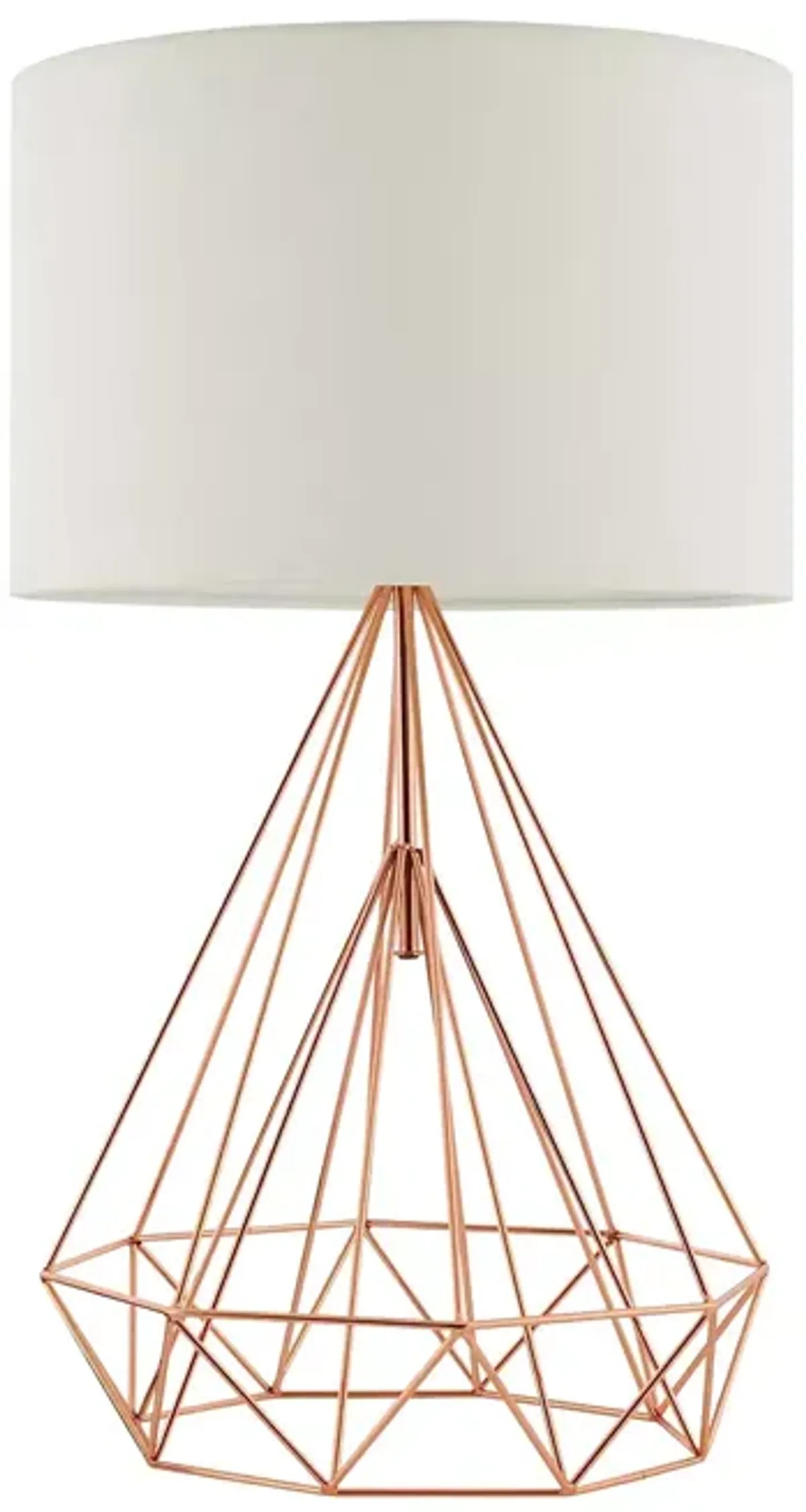 Modway Precious Rose Gold Table Lamp