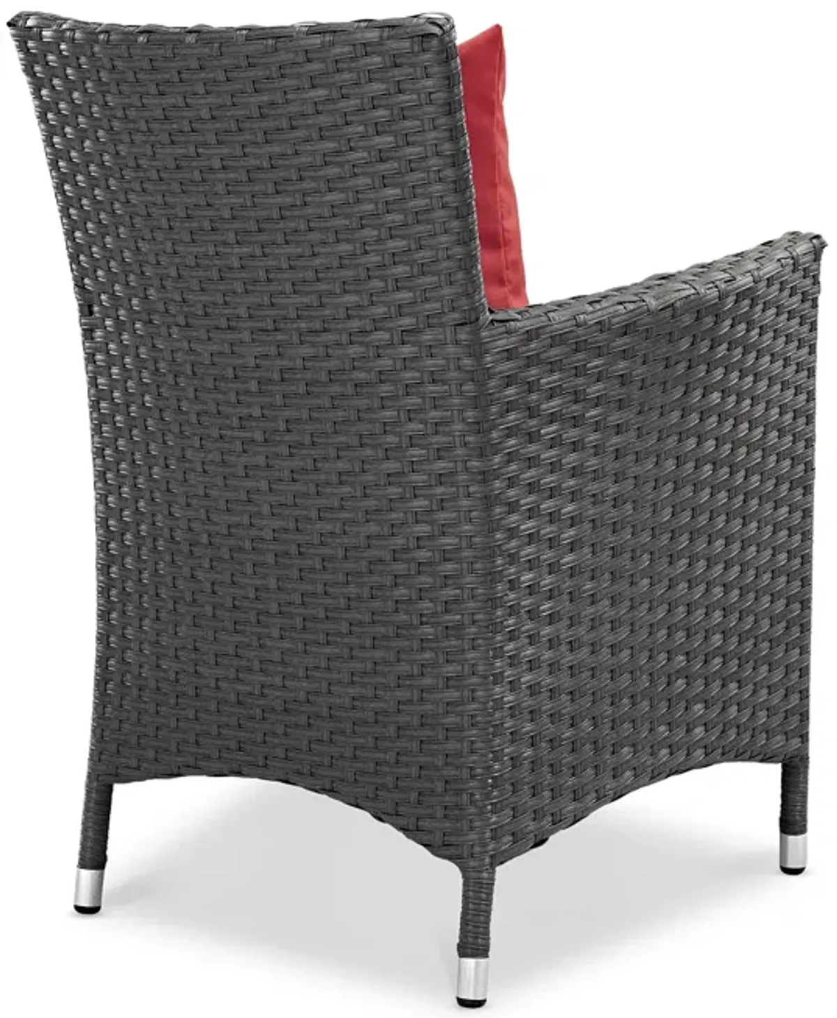 Modway Sojourn Outdoor Patio SunbrellaÂ® Rattan Dining Armchair