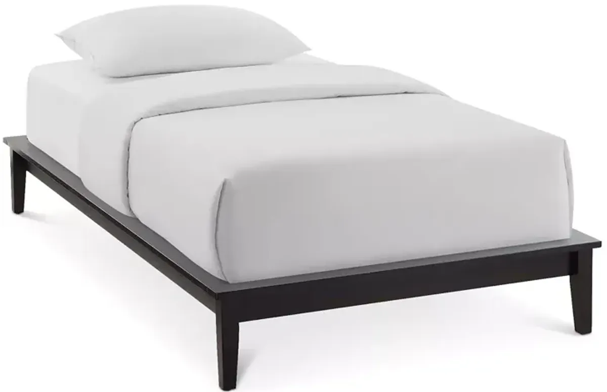 Modway Lodge Twin Wood Platform Bed Frame