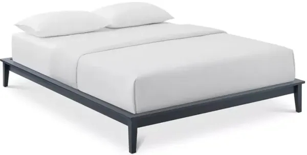 Modway Lodge King Wood Platform Bed Frame