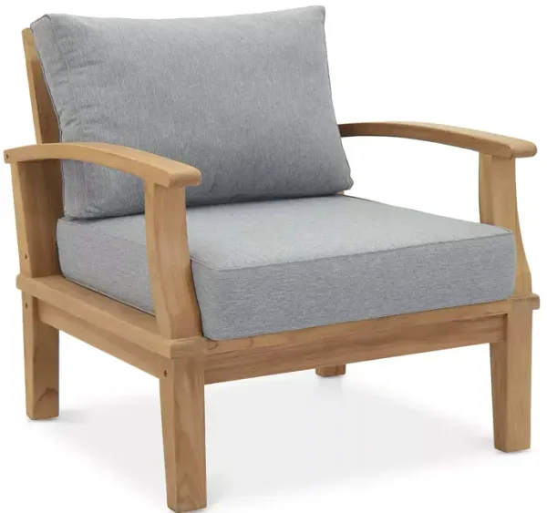 Modway Marina Outdoor Patio Teak Armchair