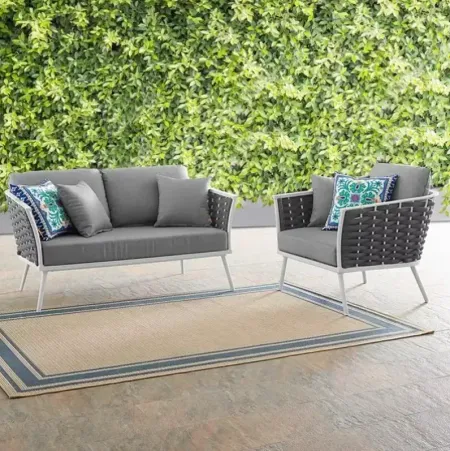 Modway Stance 2 Piece Outdoor Patio Set