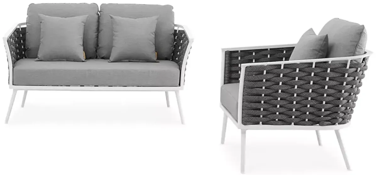 Modway Stance 2 Piece Outdoor Patio Set