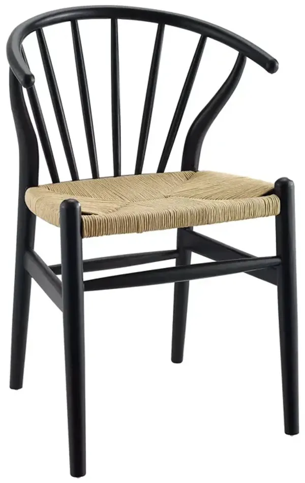 Modway Flourish Spindle Wood Dining Side Chair