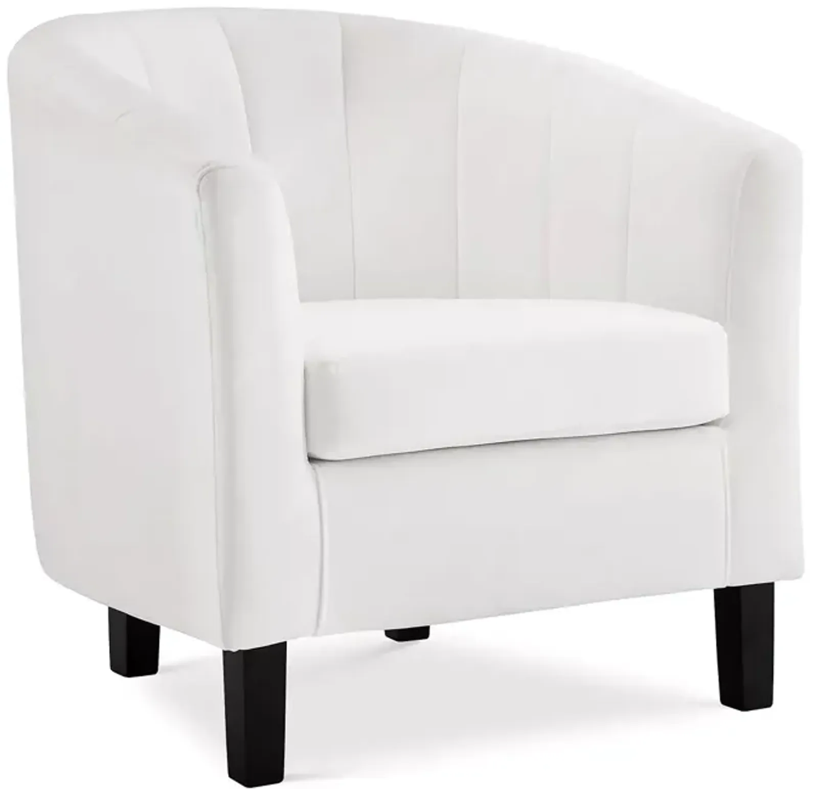 Modway Prospect Channel Tufted Upholstered Velvet Armchair