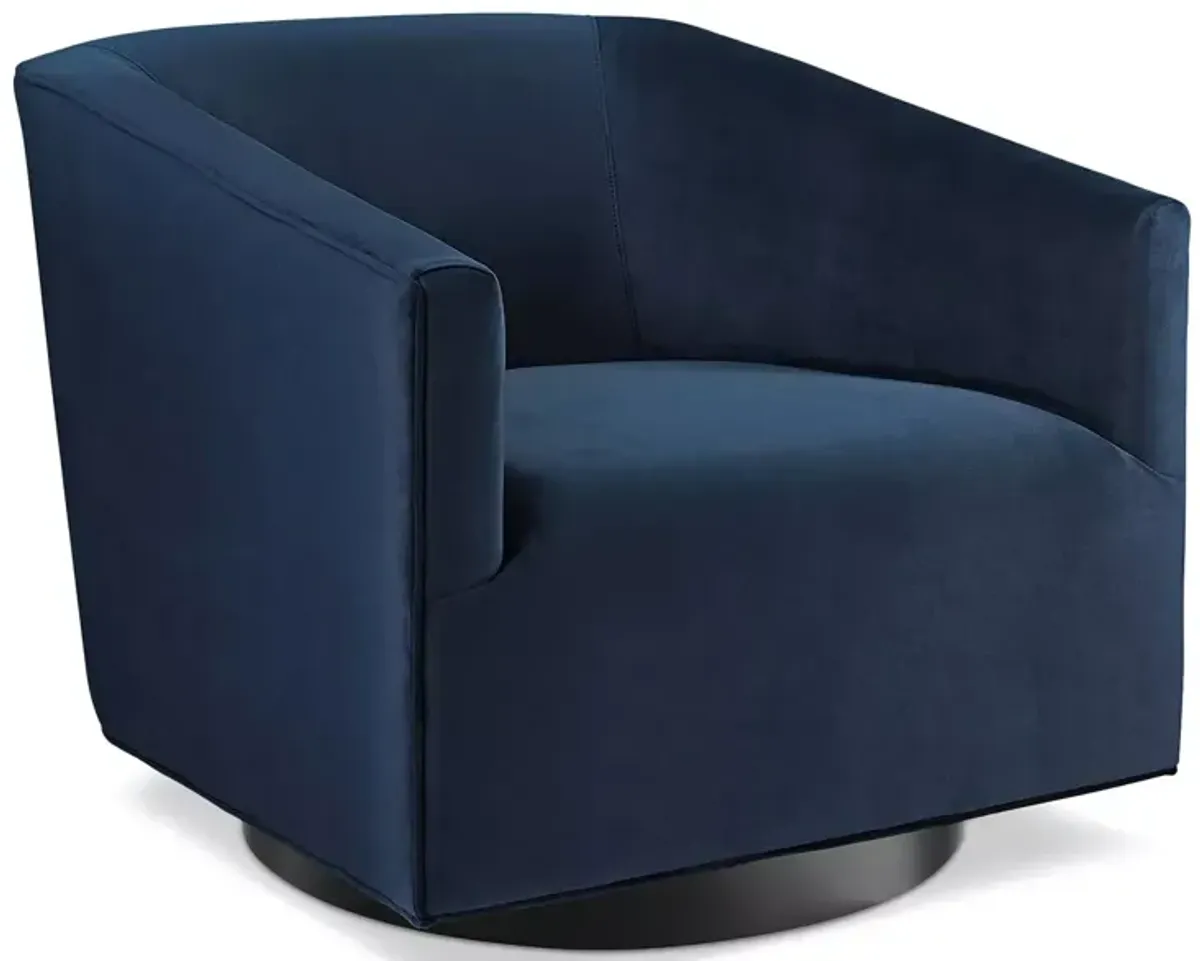 Modway Twist Accent Lounge Performance Velvet Swivel Chair