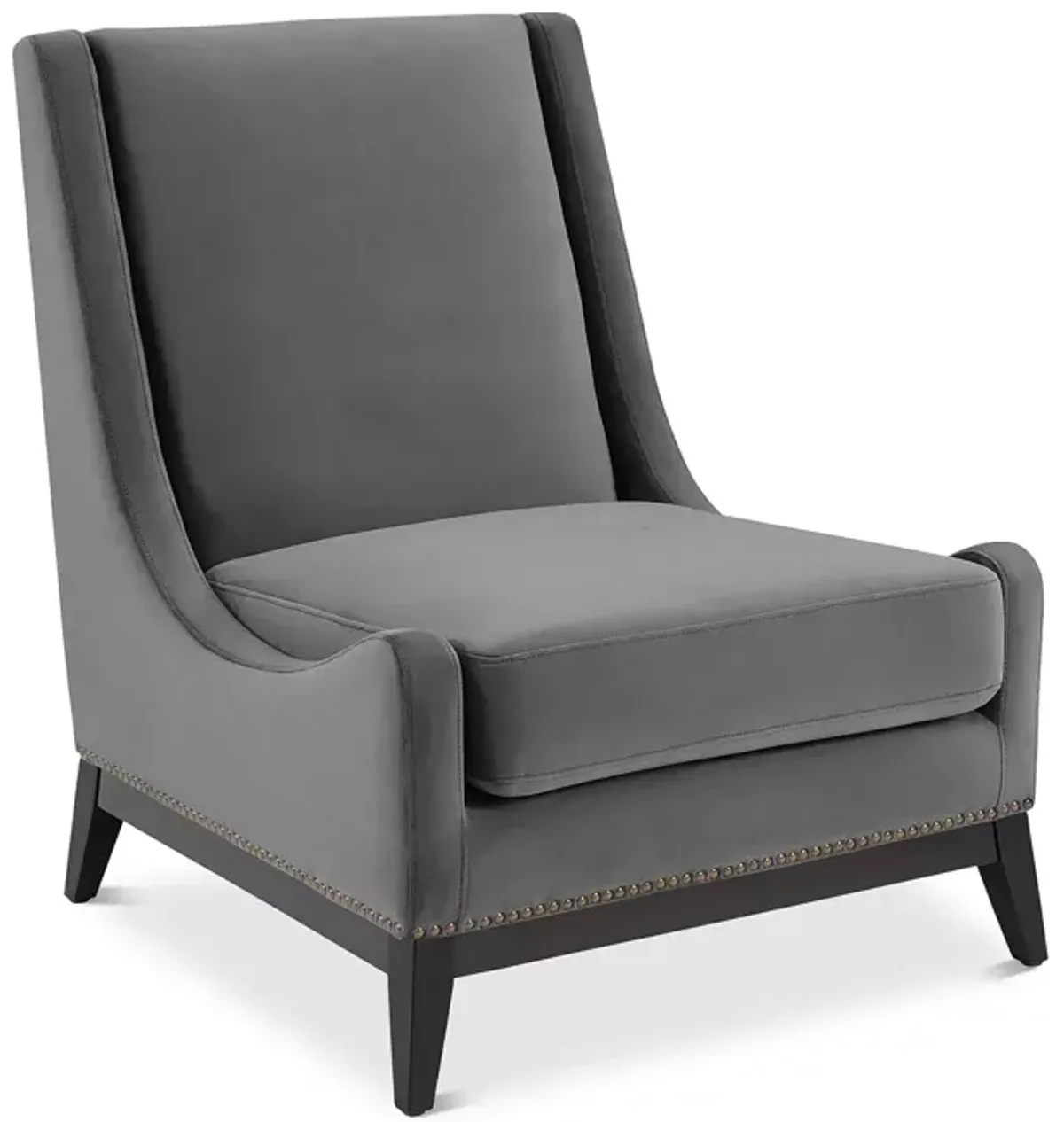 Modway Confident Accent Velvet Lounge Chair