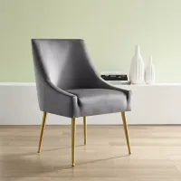 Modway Discern Upholstered Performance Velvet Dining Chair